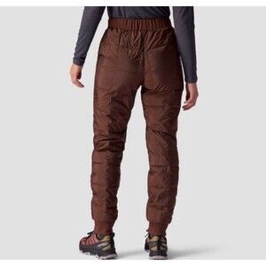 Stoic Womens S Small Puffer Jogger Pants Quilted Insulated Gorpcore Brown Hiking